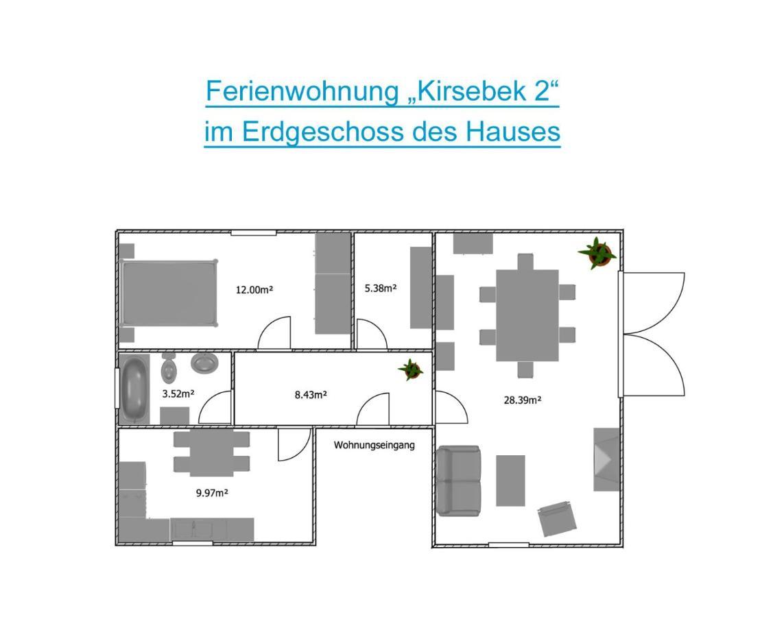 Apartments Kirsebek Kappeln Εξωτερικό φωτογραφία